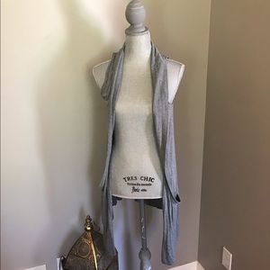 BCBGMaxazria Woman’s Open Sweater Vest